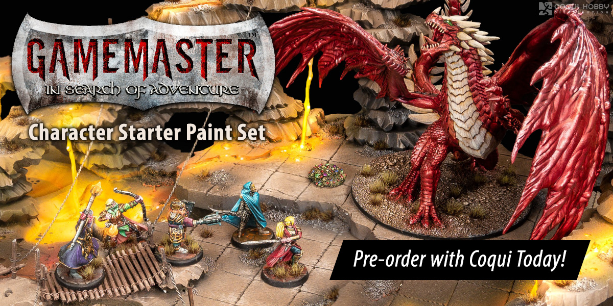 Army Painter Gamemaster Character Paint Set + Free Item - Miniature  Painting Kit