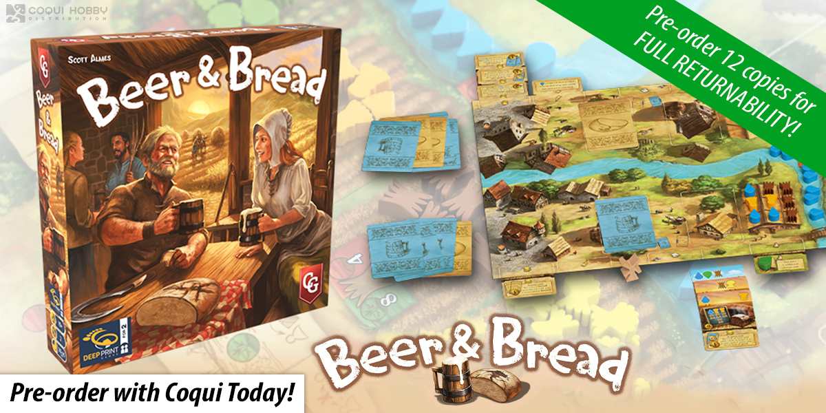 Beer & Bread — Capstone Games • Coqui Hobby Distribution