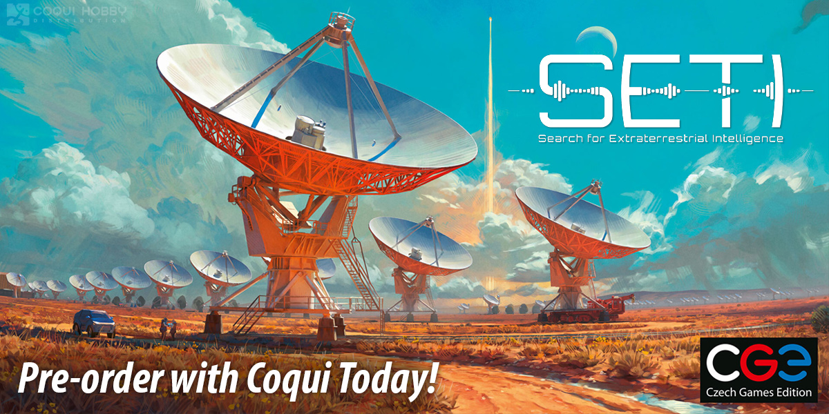 SETI — Czech Games Edition • Coqui Hobby Distribution