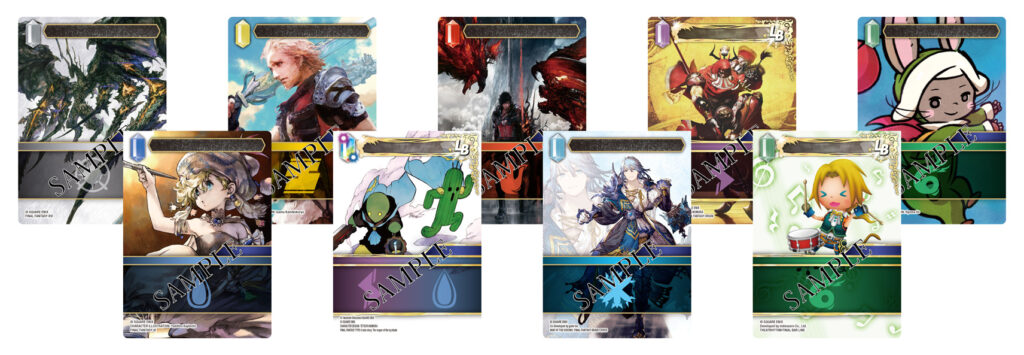 Final Fantasy TCG: Hidden Legends cards sample