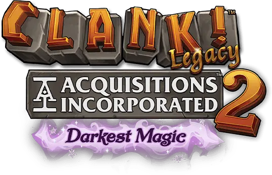 Clank! Legacy: Acquisitions Incorporated 2 - Darkest Magic logo