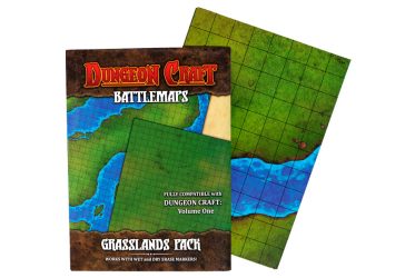 Dungeon Craft: Battle Map- Grasslands • 85G008