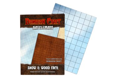 Dungeon Craft: Battle Map- Wood and Snow • 85G016