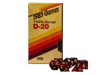 Dice: VHS Dice- Ruby Red • 85G601