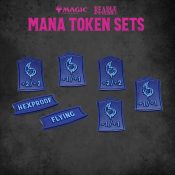 MTG Mana Token Set — Blue counters