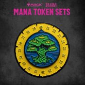 MTG Mana Token Set — Green dial