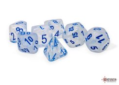 7-Die Set Mega-hedrals Borealis Luminary: Icicle/Light Blue