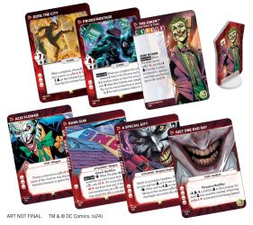 DC Forever The Joker sample cards