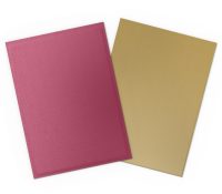 Dragon Shield Sleeves: Standard DUAL- Matte Red/Gold, Special Edition (100 ct.) sleeves