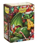 Dragon Shield Sleeves: Standard- Brushed ‘Christmas 2024’ Art, Limited Edition (100 ct.) box