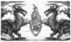 Dragon Shield: Playmat w/ Tube- 25th Anniversary