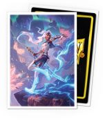 Dragon Shield Sleeves: Standard- Matte ‘Flesh & Blood Aurora’ Art, sleeves