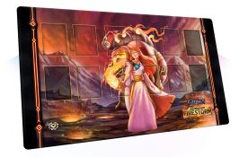 Elestrals: Firestorm Playmat— Majursa, Champion of Hestia