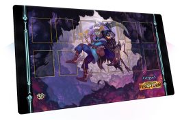 Elestrals: Firestorm Playmat— Carryoff, Champion of Hermes