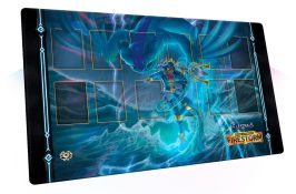 Elestrals: Firestorm Playmat— Majesea, Champion of Poseidon