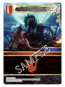 Final Fantasy TCG: Opus 25- Tears of the Planet, sample card 8, Red XIII