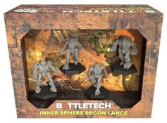 BattleTech: Inner Sphere Recon Lance Miniatures Pack