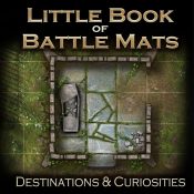 Battle Mat: Little Book of Battle Mats- Destinations & Curiosities • LBM680683