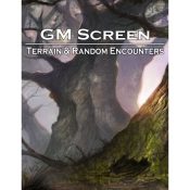 GM Screen: Terrain & Random Encounters • LBM680706