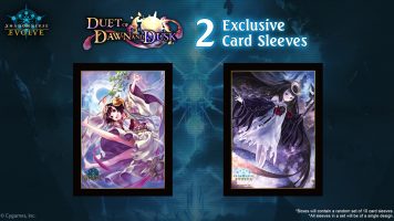 Shadowverse Evolve: Duet of Dawn and Dusk — 2 sleeve types