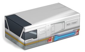 Squaroes: Star Trek: Lower Decks – Wave I- Collector’s Case “Shuttlecraft Yosemite”