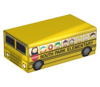 Squaroes: South Park- Wave I- Collectors Case “School Bus," closed