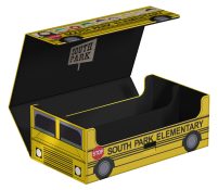 Squaroes: South Park- Wave I- Collectors Case “School Bus," open