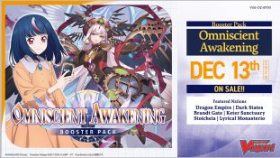 Cardfight Vanguard: Omniscient Awakening Booster Display splash